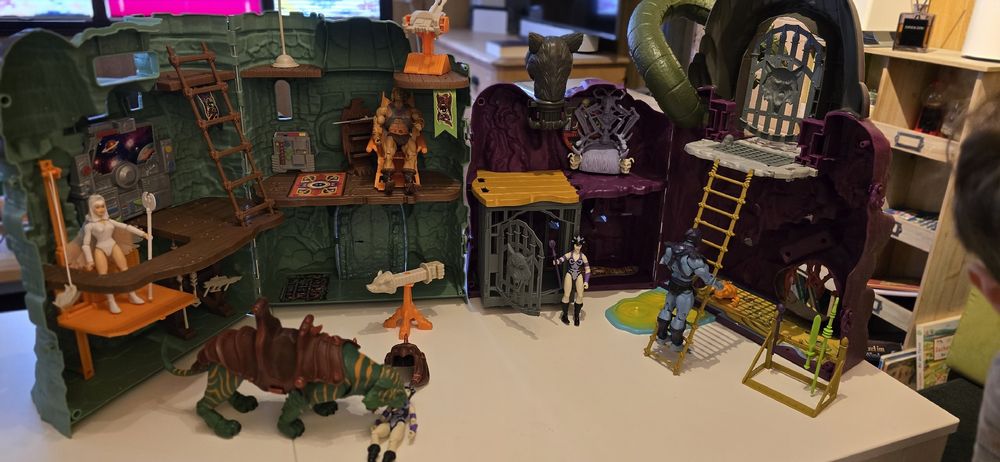 Jouets: MOTU: CASTLE GRAYSKULL,  SNAKE MOUNTAIN UND VIELE FIGUREN – D'occasion à Nürensdorf par manuel0911 5