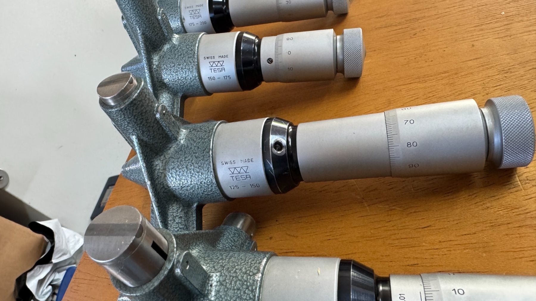 Tesa Misurare: Messmikrometer Set TESA IMICRO Swiss Made 100 -200mm – Usato da Magden venduto da Fmtech 3