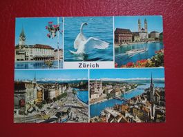 Zürich Stadt mehrbildrig mit Central Limmatquai etc.