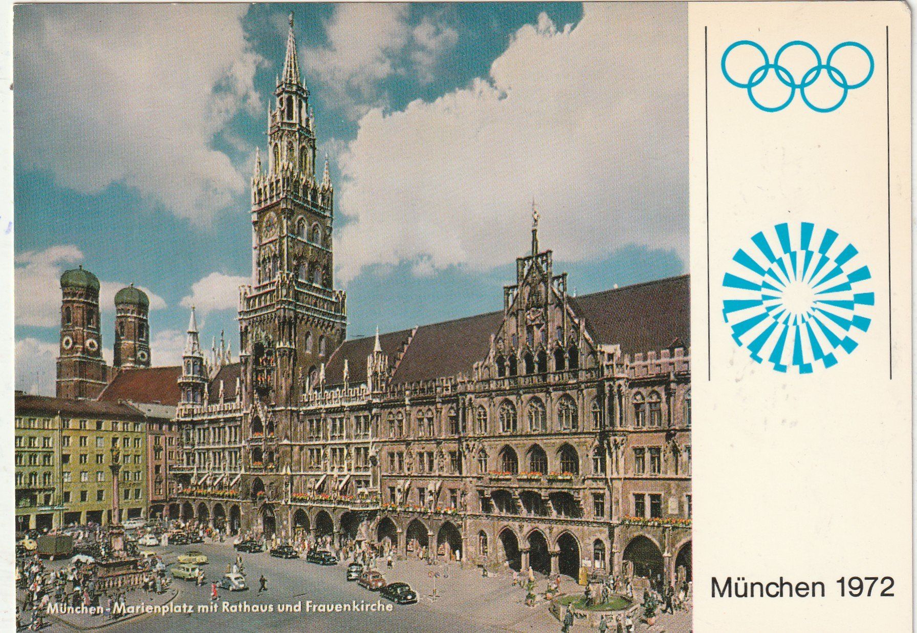 Cartoline postali: München 1972 – Usato da Lumbrein venduto da made02