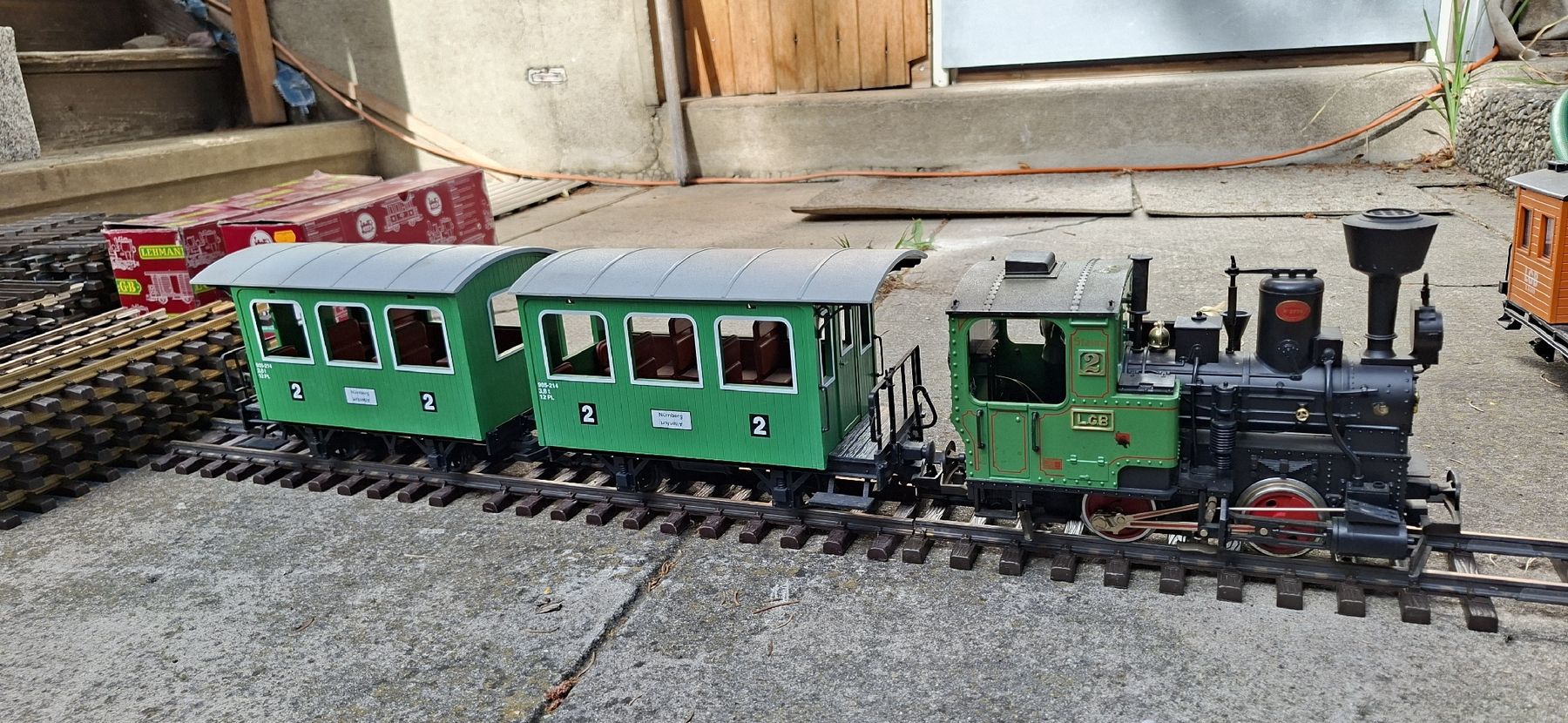 LGB Modellini di ferrovie: LGB Zug 3 Tlg. – Usato da Münsingen venduto da wd65