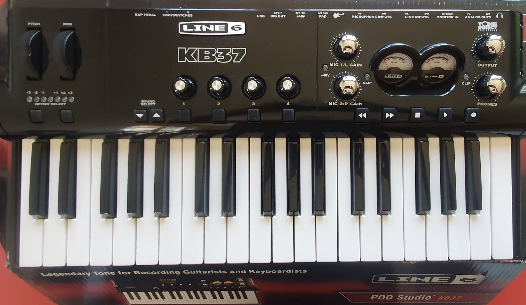 Line 6 Attrezzatura per studi di registrazione: Line 6 POD Studio KB37 - Das ultimative Musik-Interface! – Nuovo (secondo la descrizione) da Killwangen venduto da versus77 6