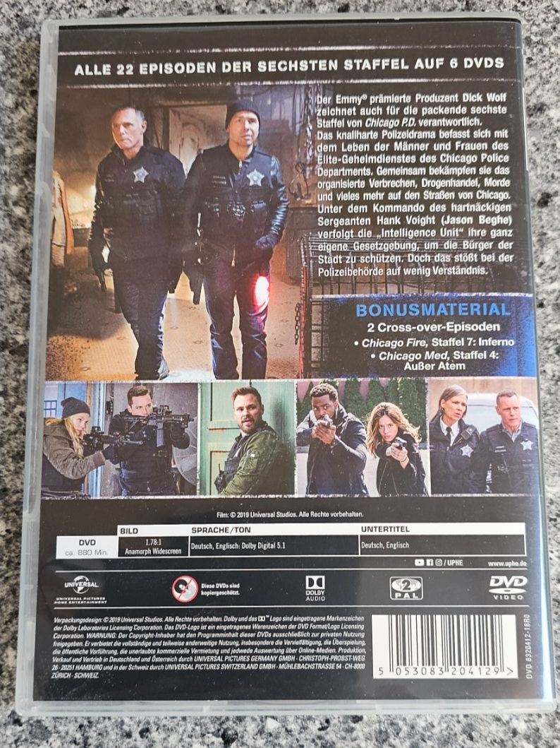 Tutti i DVDs: CHICAGO P.D. STAFFEL 6/  6 DVD – Usato da Geuensee venduto da jes_9xyk 1
