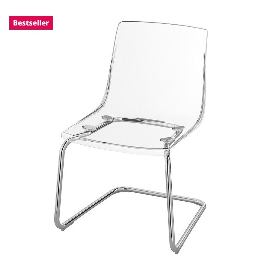 Ikea Sedie: 6x IKEA TOBIAS Stühle transparent – Usato da Zürich venduto da c_klucker