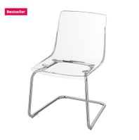 6x IKEA TOBIAS Stühle transparent