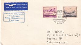 Sonderflug Swissair Genf - Johannesburg 1947
