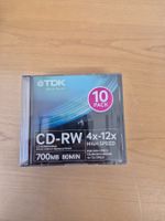 CD-RW Rohling 700MB 10 Stück