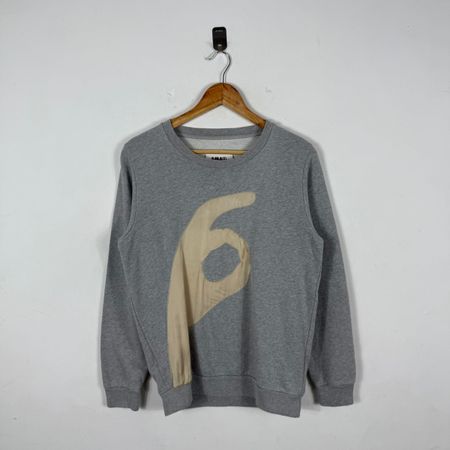 Sweatshirt MM6 Maison Margiela gris taille XS P44