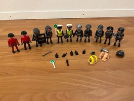 Playmobil Polizisten, grosses Set mit viel Zubehör