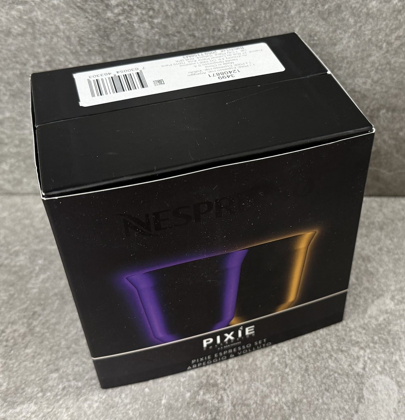 NESPRESSO PIXIE Set, ARPEGGIO + VOLLUTO (2 x 80ml) ... (Neu und ...
