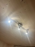 Deckenleuchte IKEA LED 3-flammig silber guter Zustand