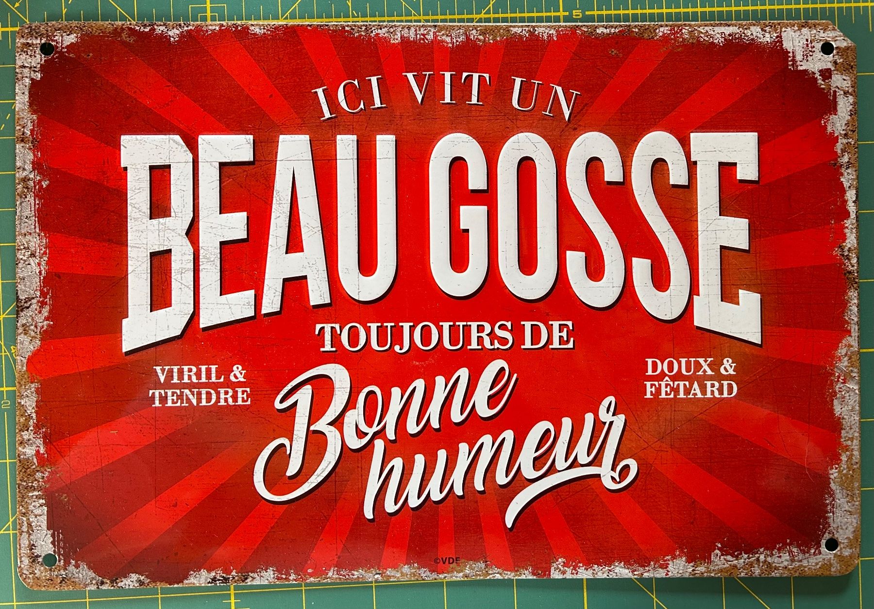 Insegne: Plaque métallique décorative – Nuovo (secondo la descrizione) da Bouveret venduto da sev_qj7l