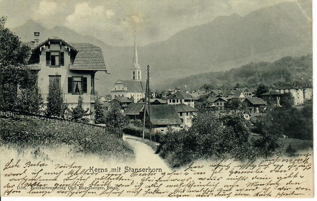 Cartoline postali: Kerns (Eckbug o.r.) – Usato da Hochdorf venduto da Ziegel-16