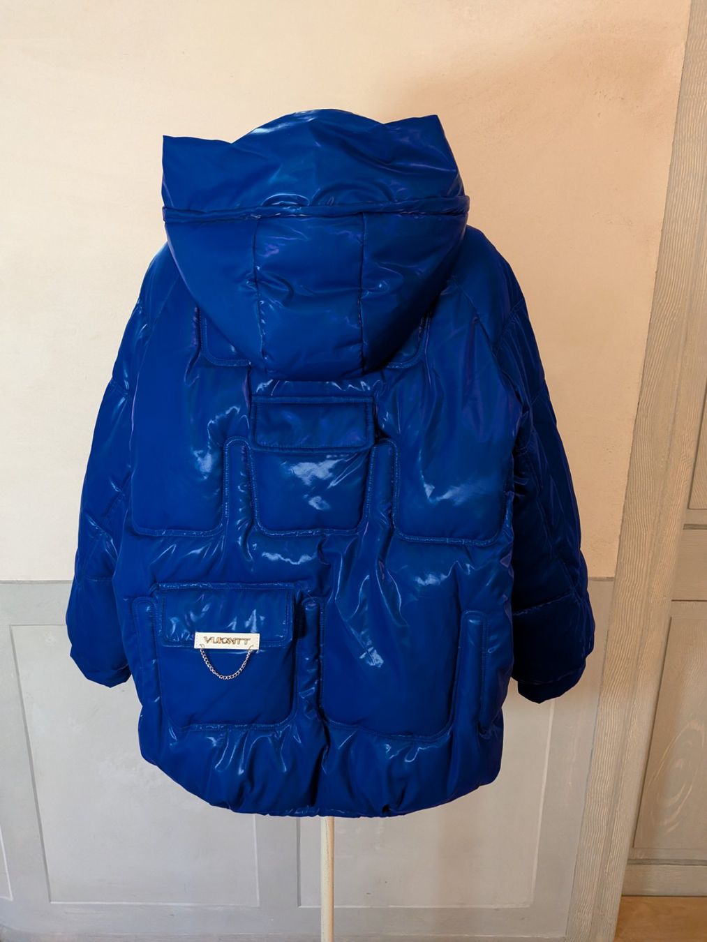 Giacche: Blau schimmernde Winterjacke - Grösse M – Usato da Dietfurt venduto da Subforce1853 2