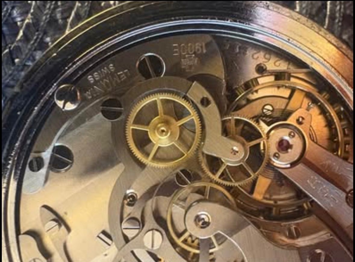 Lemania Uhren: Exklusive Vintage-Split-Stoppuhr Lemania Cal. 1900E – Gebraucht aus Basel von kia_wlc2 7
