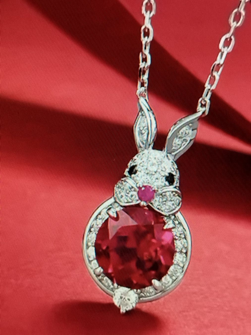 Catenine: Kette 100% 925 Sterling Silver  Ruby Gemstone Neu – Nuovo e nell'imballaggio originale da Basel venduto da pro_79rs 2