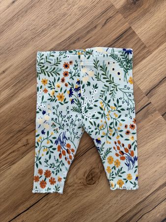 Baby Hose / Legging, Bluemli-Print