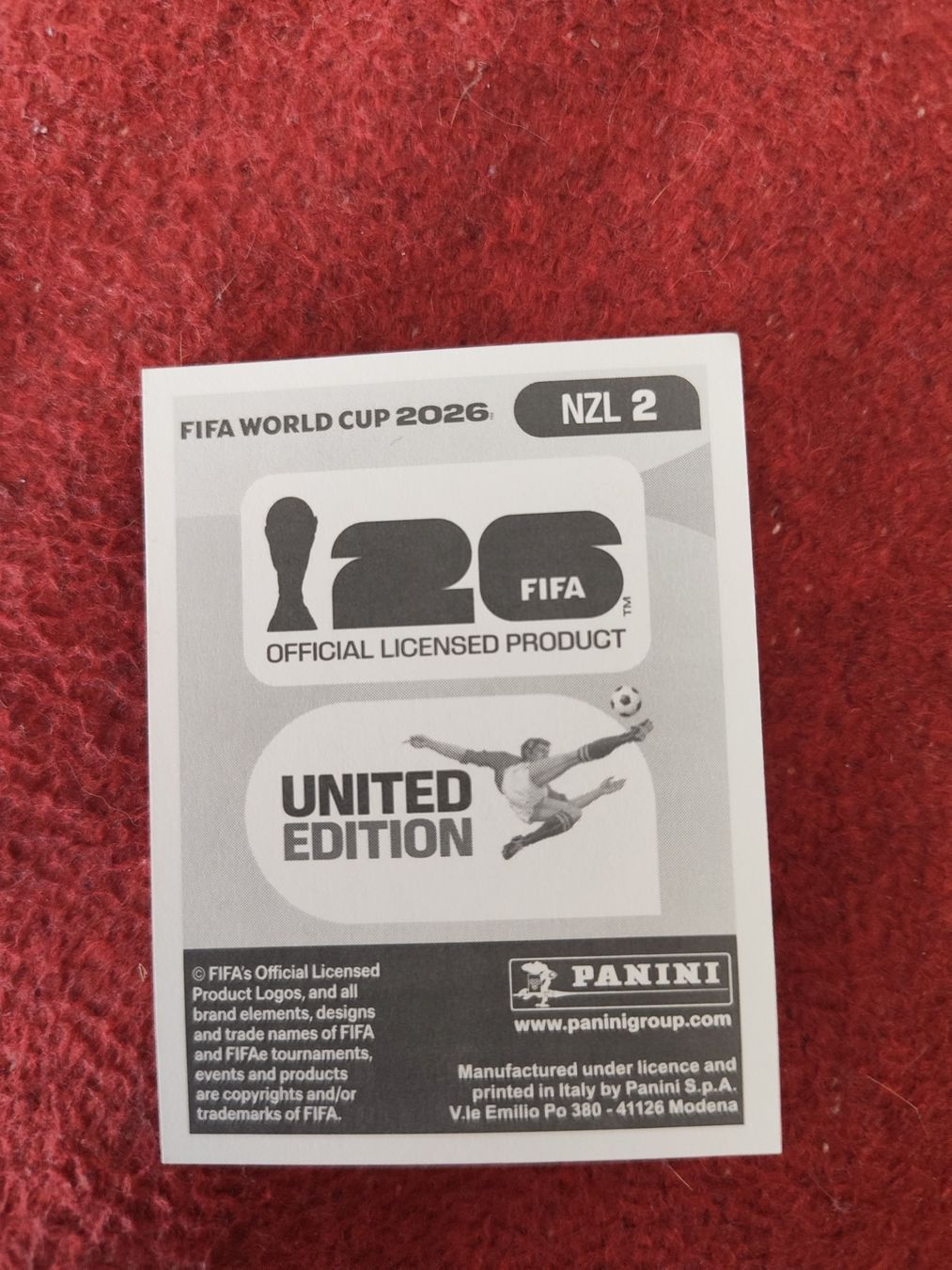 Panini Carte collezionabili: Panini Bild Nzl 2 – Nuovo (secondo la descrizione) da Lieli venduto da Maholo 1