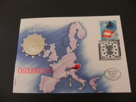 Münzbrief Österreich 5 EURO 1996 - 1000 Jahre Österreich