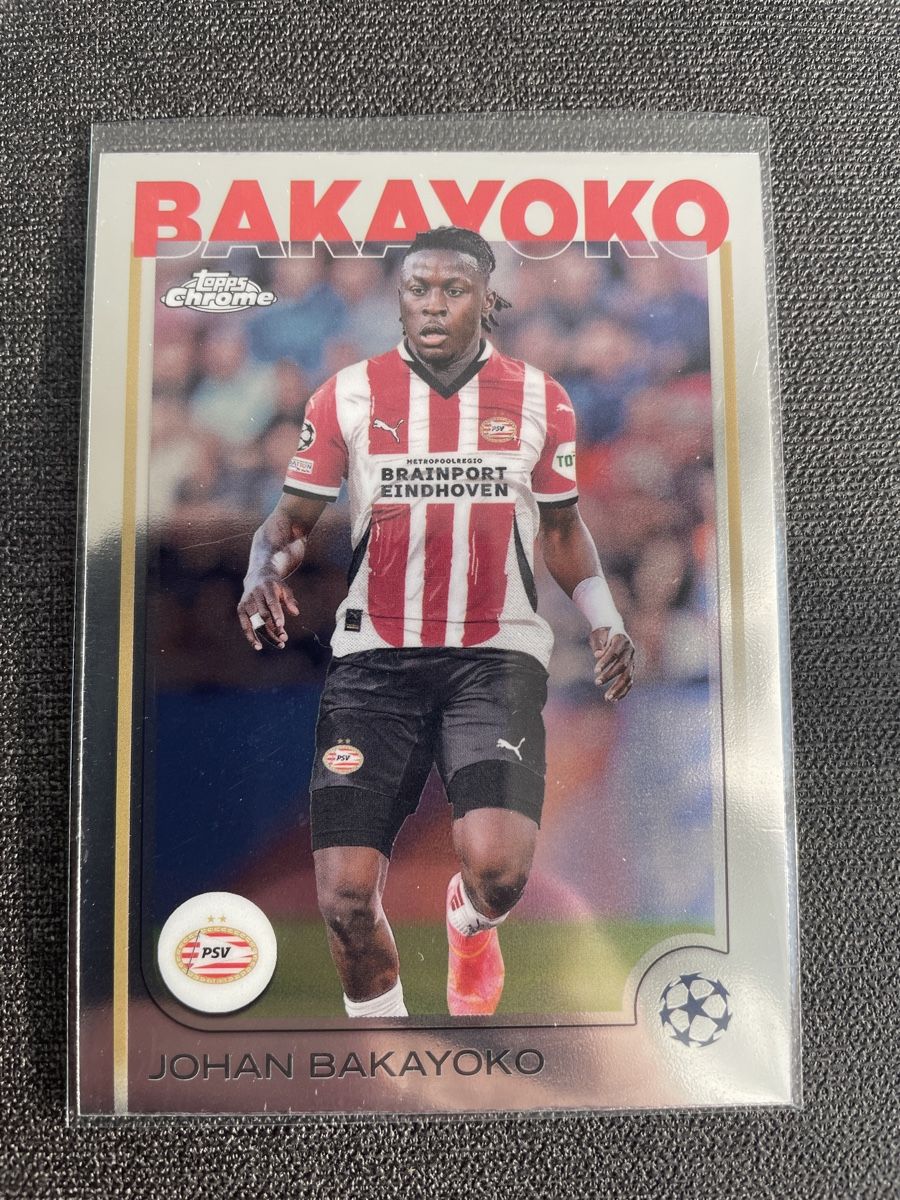 Topps Carte collezionabili: Topps Chrome Bakayoko Johan PSV Eindhoven – Nuovo (secondo la descrizione) da Burgdorf venduto da Sports_Cards_3400