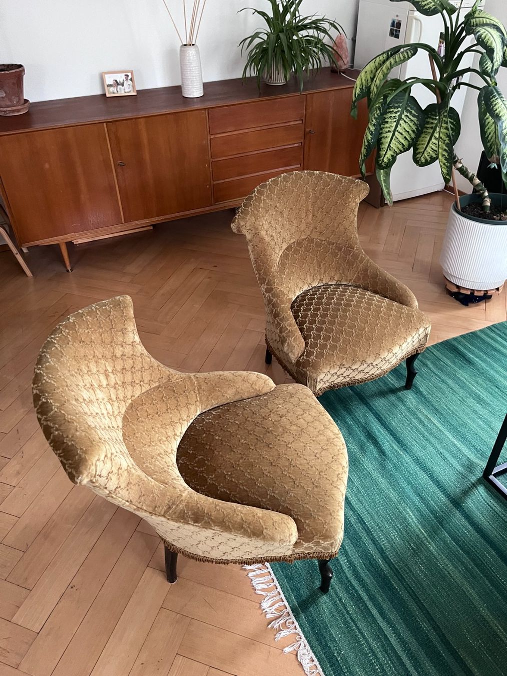 Poltrone: Zwei antike Sessel, Barock Stil – Usato da Zürich venduto da miketreeman