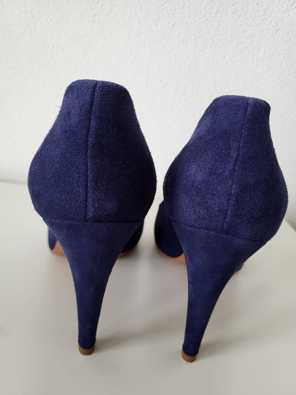 Navyboot Scarpe da donna: Navyboot Wildlederpumps, Gr. 38,5 - dunkelblau, elegant – Usato da Baar venduto da clar6 2