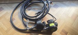 Apeks XL4 Ocea DIR single tank diving regulator set