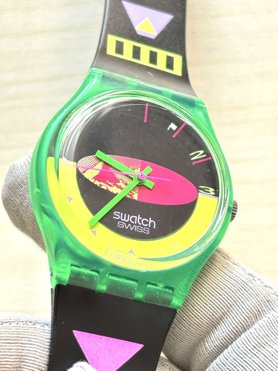 Swatch Uhren: Swatch Sammeln Uhr transparent  – Gebraucht aus Grenchen von chththl 4