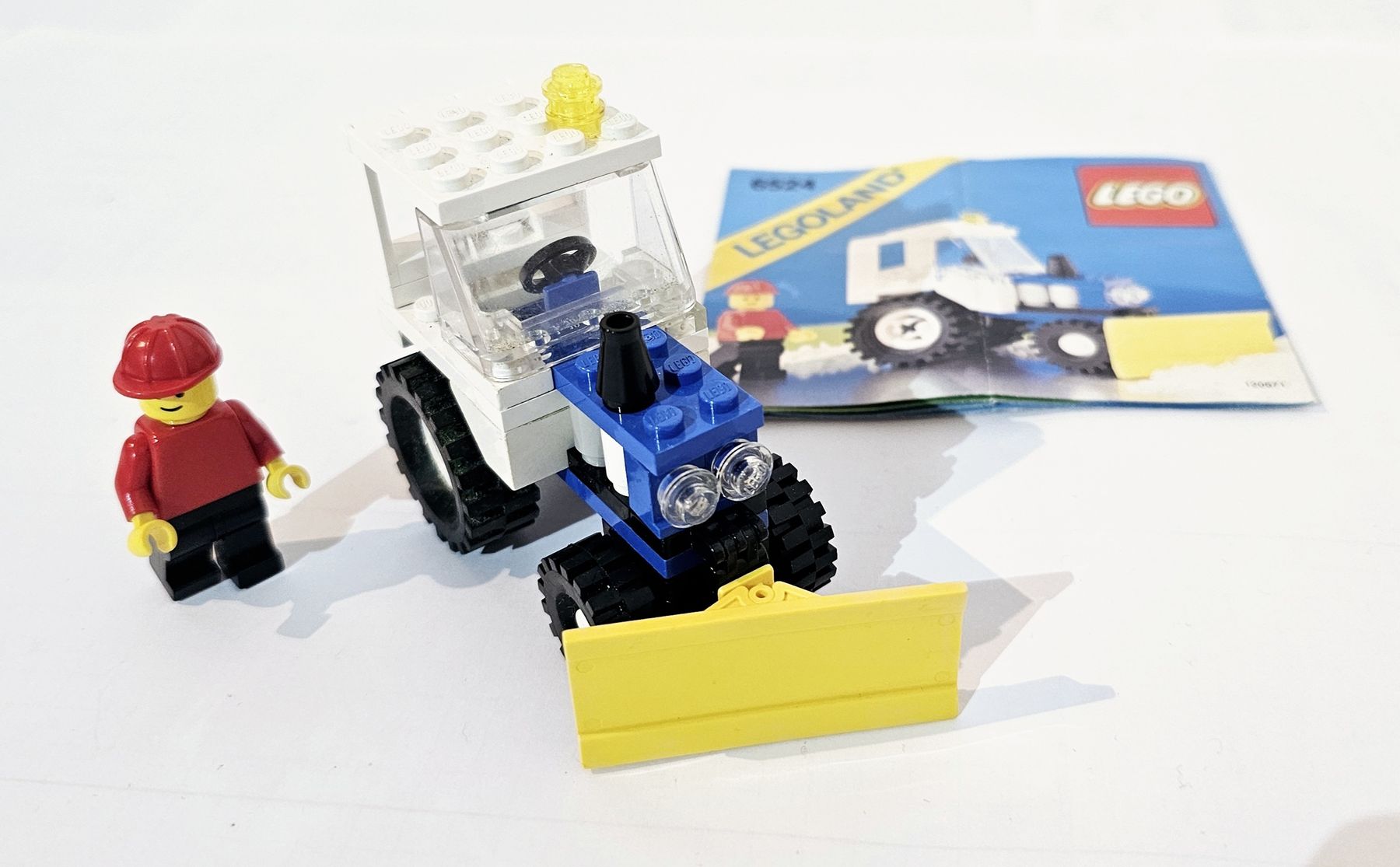 Lego Kit di costruzioni: LEGO LEGOLAND 6524 TRACKTOR MIT SCHNEEPFLUG – Usato da Turbenthal venduto da Ddanuh 6