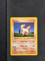 Pokémon Sammelkarte Ponyta Shadowless Base Set Top