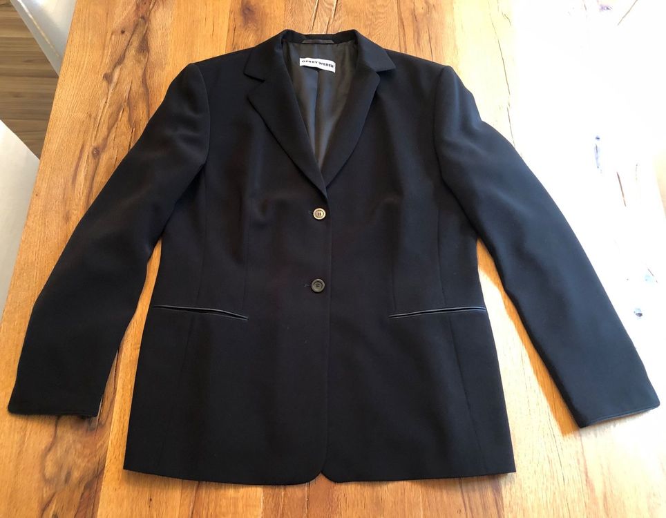 Gerry Weber Giacche: Gerry Weber Damen Blazer, Grösse 40, schwarz - Top Zustand! – Usato da Bülach venduto da rol_2mmy