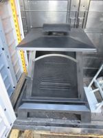 XL Kamin🤩Ofen Garten Kamin 83 cm hoch Dach 55 cm Sockel 73c