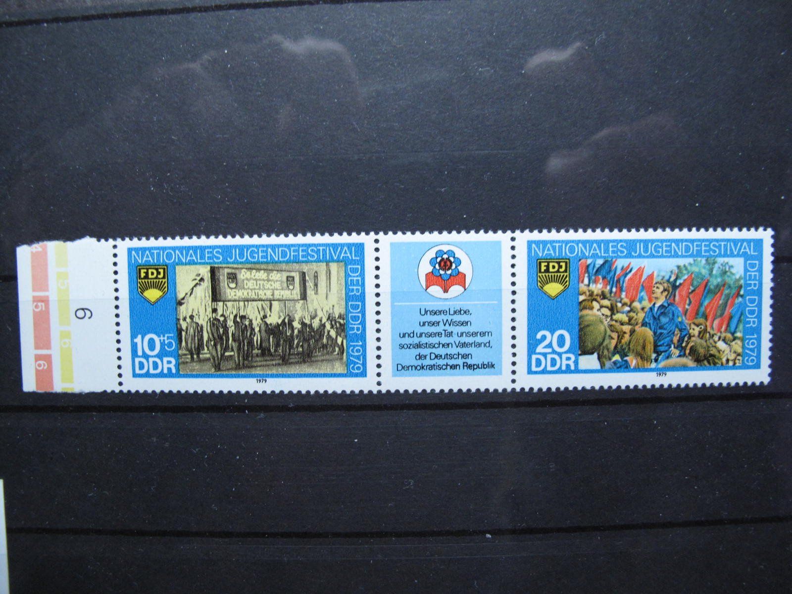Tutti i francobolli: DDR 1979 Jugendfestival  ** – Usato da Wil SG venduto da fva01