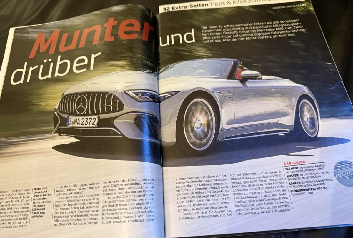 Riviste & Magazine: Auto MotorSport - Der neue SL - 17/2022 – Usato da hunzenschwil venduto da Oldipark 3
