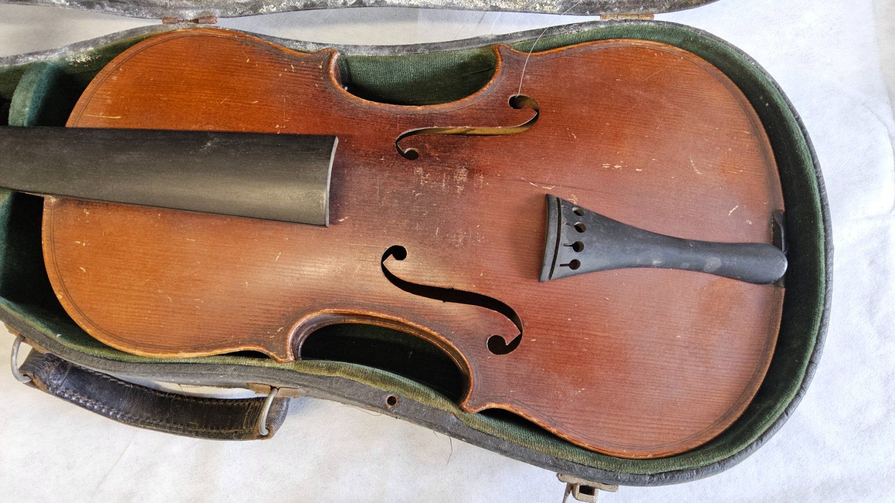 Instruments de musique: Ancien violon avec archet et coffret – D'occasion à Malleray par Frederic24 1