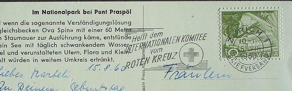 Cartes postales: PUNT PRASPÖL im Nationalpark – D'occasion à Jona par philajona 1