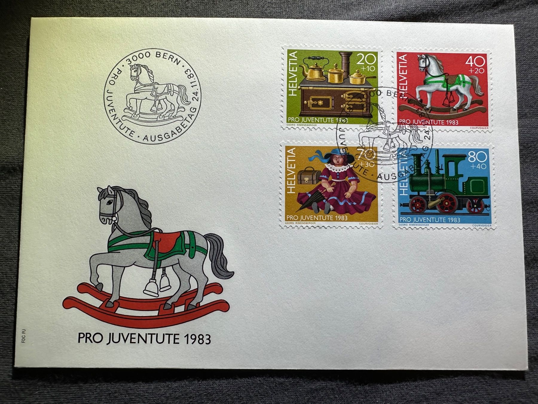 Tutti i francobolli: 1983 FDC Ersttagumschlag – Usato da Stettfurt venduto da 2442