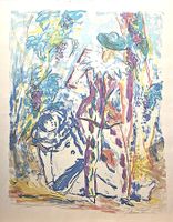 Yvonne Mondin (1898-1976) - Farblithographie