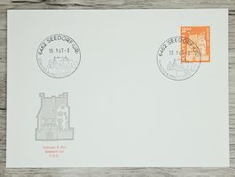 CL02 Enveloppe + Timbre Suisse 1967