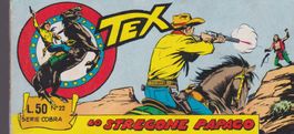 Italian comic strip TEX SERIE COBRA # 22 1966 LO STREGONE PA