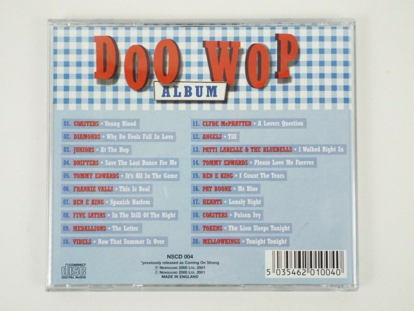CD: Doo Wop - Album – Usato da St. Gallen venduto da elkapone 2