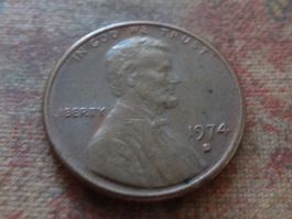USA 1 cent 1974
