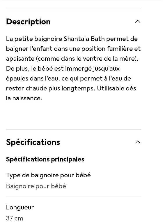 Doomoo Vasche da bagno: Baignoire bébé – Nuovo e nell'imballaggio originale da Léchelles venduto da SoniaMac 2