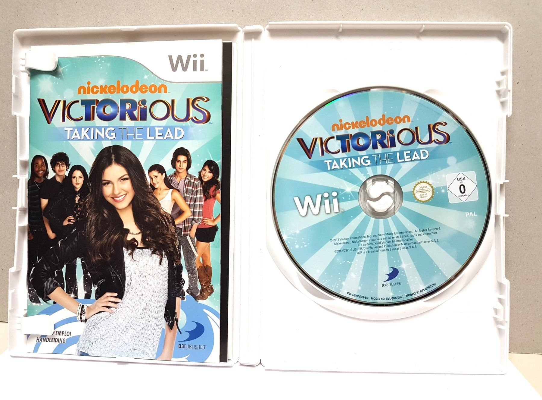 Nintendo Giochi: 😎Nickelodeon Victorious  Wii – Usato da Schüpfheim venduto da Games_Spielkonsolen 1