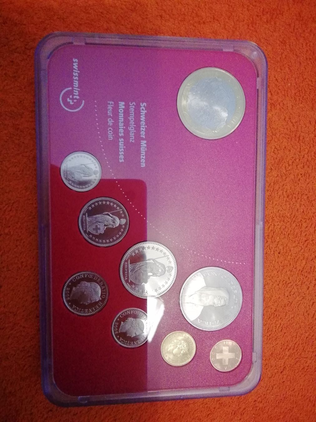 Tutti le monete: Münzsatz 2006 PIz Bernina – Nuovo e nell'imballaggio originale da Fahrweid venduto da Chroni55 1