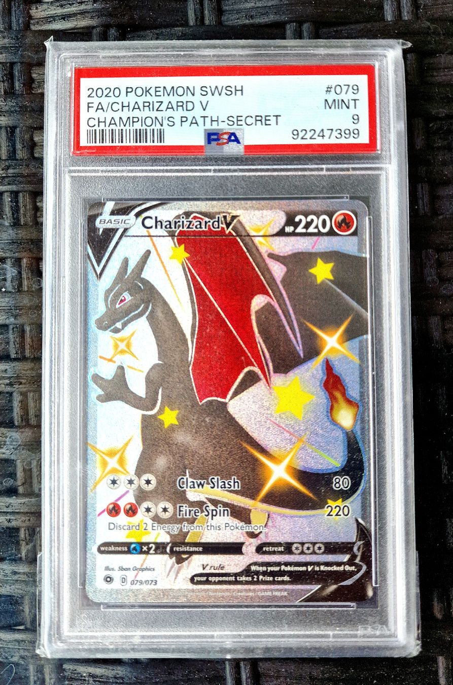 Cartoline: Charizard V - PSA 9 [ENG] #079/073 (Mint) – Nuovo (secondo la descrizione) da Matzingen venduto da FZ_Kollector 1