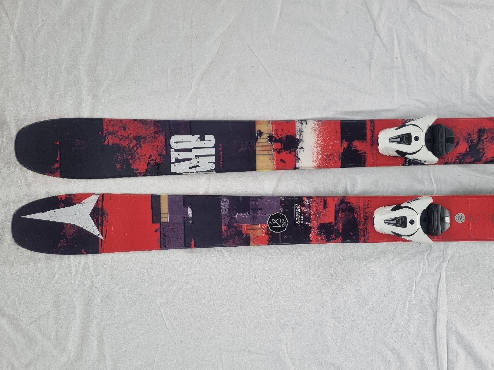 Atomic Sci: Atomic Theory Powder & Freeride Ski, 186cm – Usato da Wünnewil venduto da Utan8 3