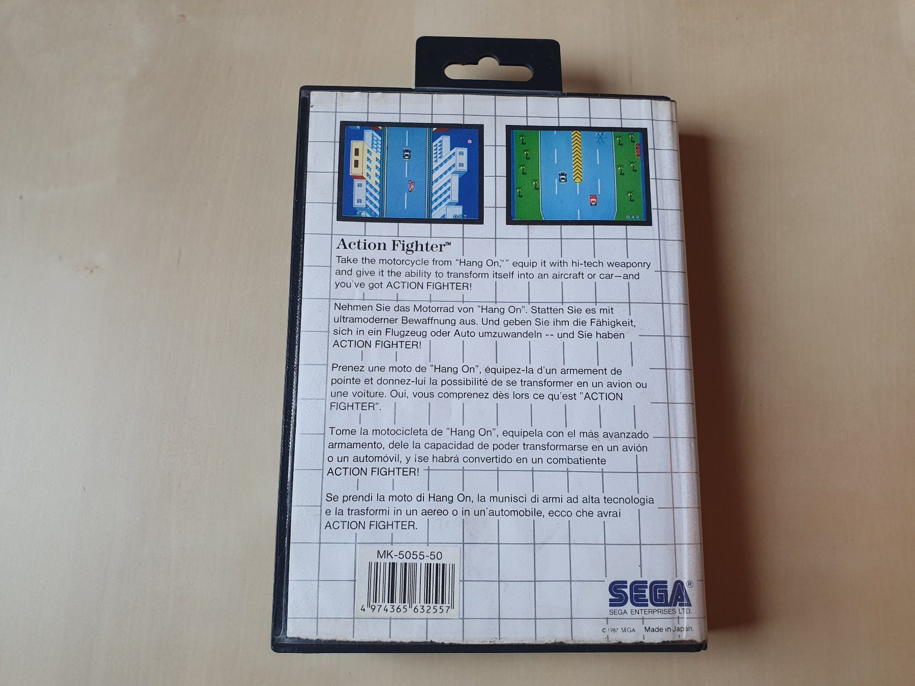 Sega Giochi: Action Fighter – Usato da Stansstad venduto da collectorsshop 1