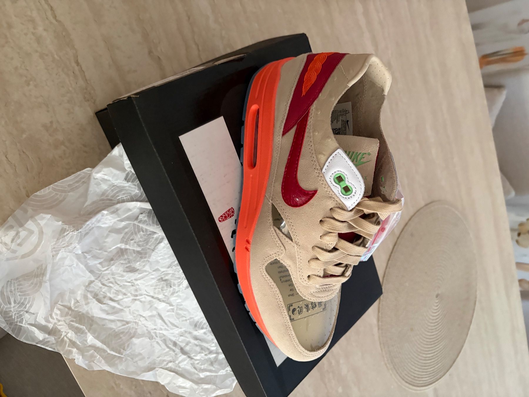 Scarpe da uomo: Nike Air Max 1 Grösse 42 neuwertig mit Box – Nuovo e nell'imballaggio originale da Wangen SZ venduto da kuchenmeister