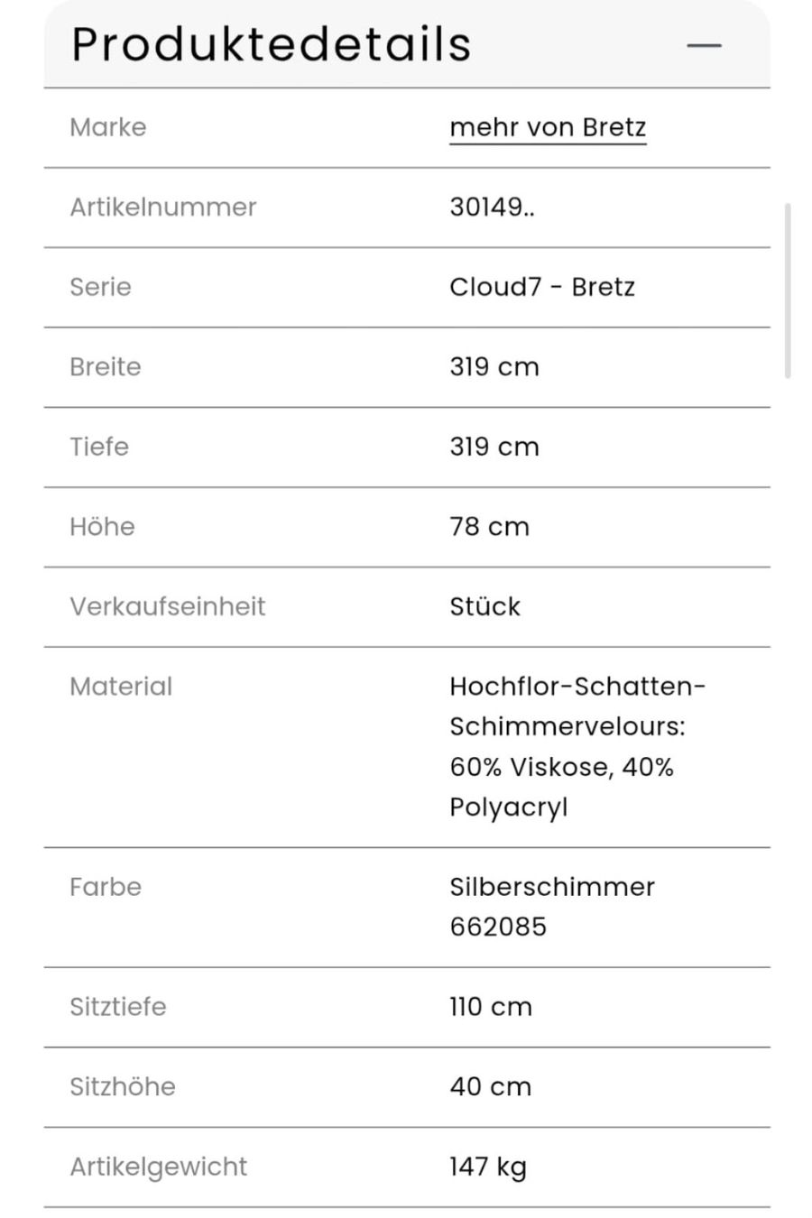 Bretz Divani: Luxuriöse Polstermöbel / NEUWERTIG!!! – Nuovo (secondo la descrizione) da Embrach venduto da Alian1 5